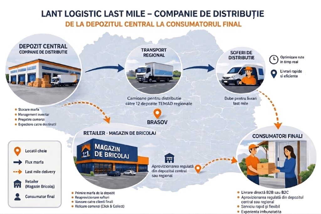 lant logistic last mile_companie de distributie